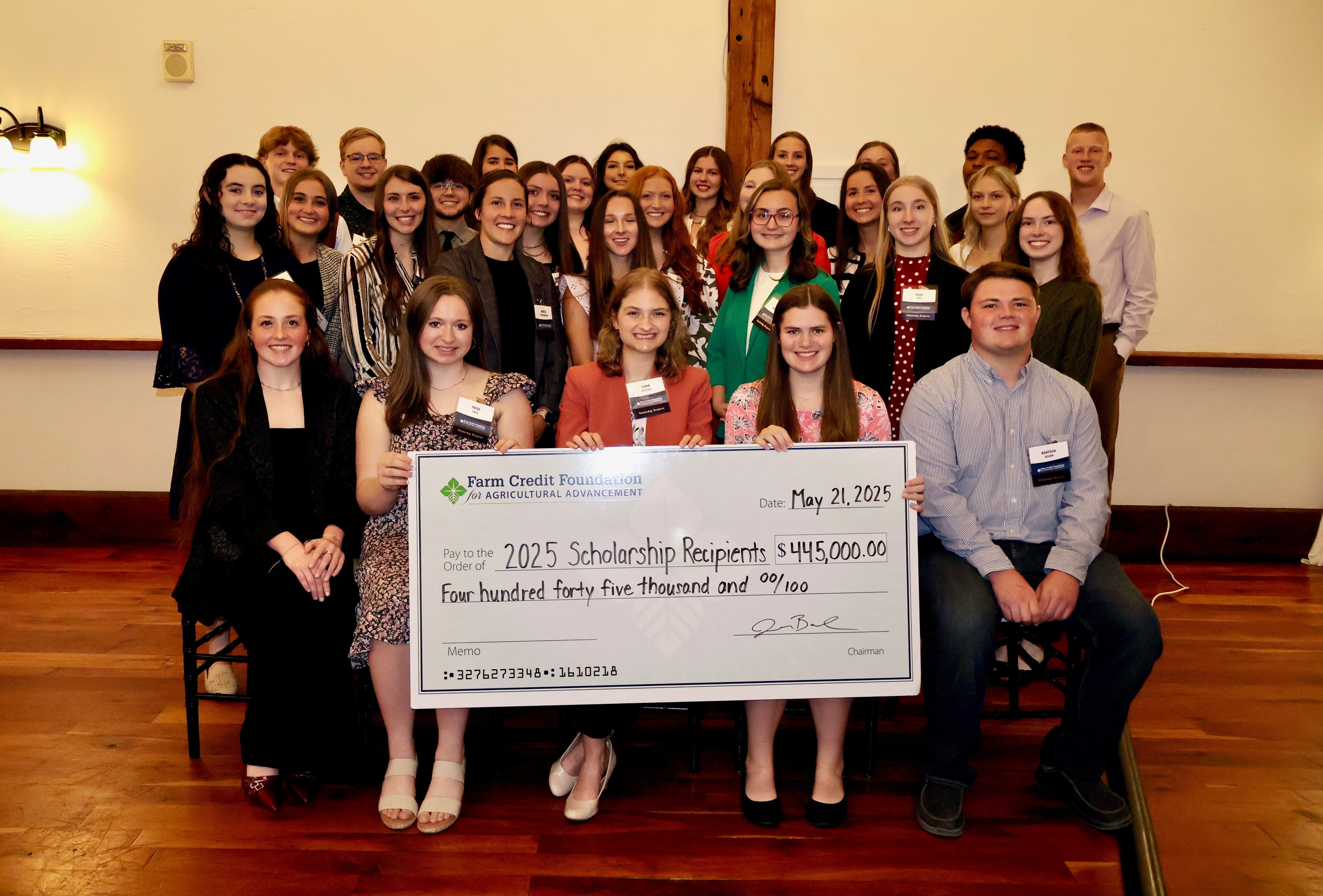 2025 Scholarship Recipients Farm Credit Foundation for Agricultural Advancement